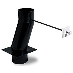 Переходник с заслонкой для печи Quadr